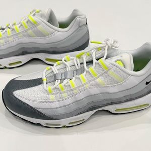 Air Max 95 Logos Pack, White Neon